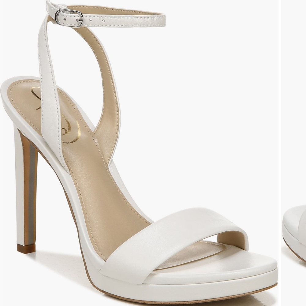 Sam Edelman Jade Heels - White